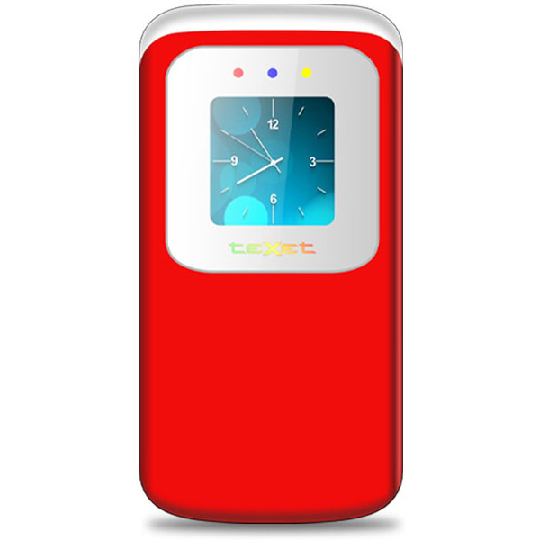 Мобильный телефон Texet TM-325 (гранатовый)