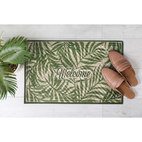 Коврик грязезащитный Multy Home Lima 45x75 EU5000269 (принт Bali Welcome)