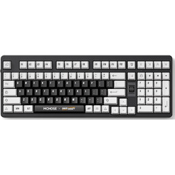 Клавиатура игровая McHose x Unbox Therapy - UT98 Mechanical (черно-белый, Icy Creamsicle Switch)