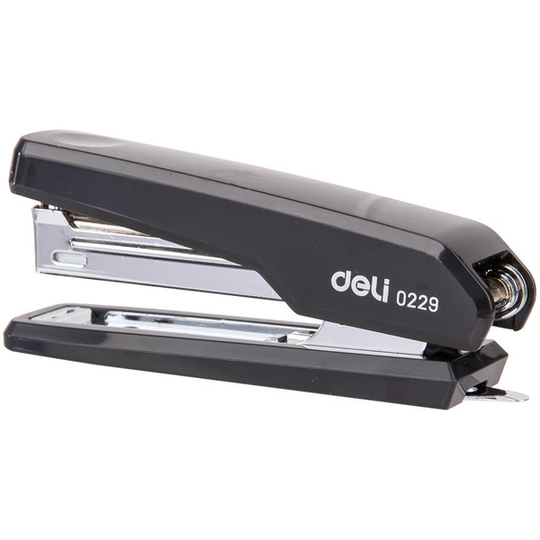 Степлер Deli №10 0229 (черный)