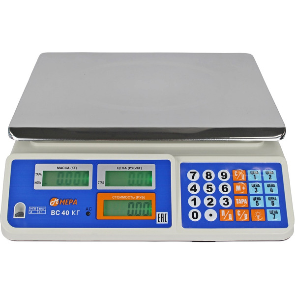 Весы торговые МЕРА ВС 40 71060151