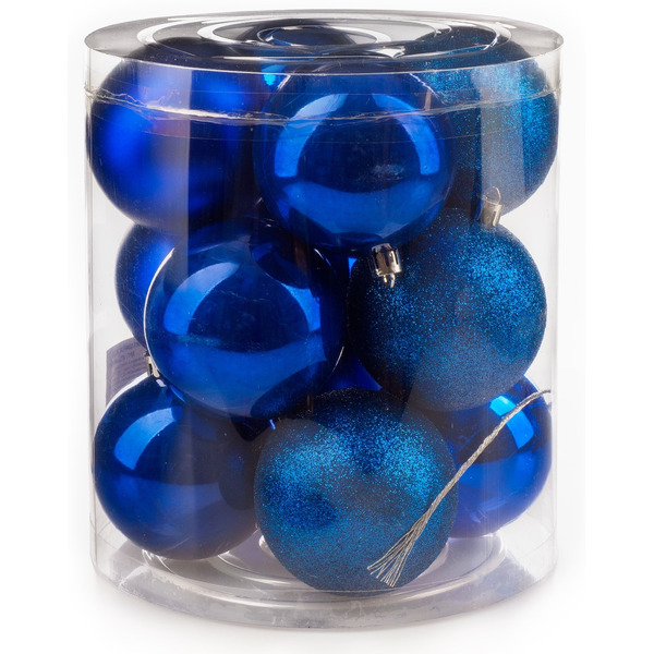 Набор новогодних шаров Ausini VT25-04005-4