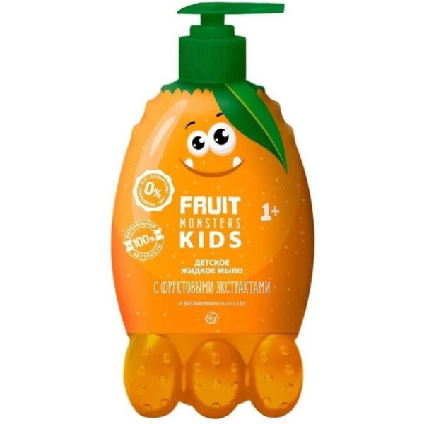 Мыло жидкое детское Фрутомонстры Апельсин 400мл