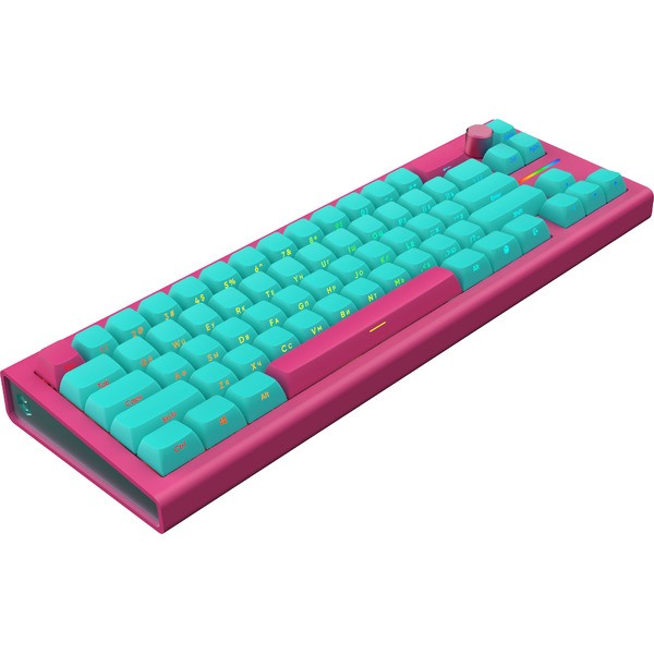 Клавиатура IO by Red Square Type 68 Pro g3ms Aquamarine io273 (бирюзовый/розовый)