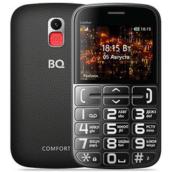 Мобильный телефон BQ-Mobile BQ-2441 Comfort (черный/серебристый)