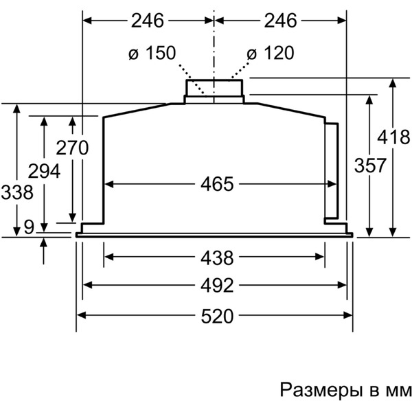 Кухонная вытяжка NEFF D55ML66N1