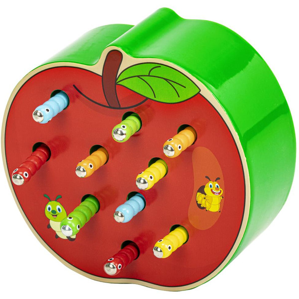 Магнитная рыбалка BRAUBERG Червяки в яблоке 665244