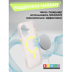 Бампер Bingo Glow APPLE iPhone 17 Зеленый