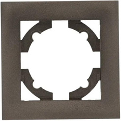 Рамка EKF Валенсия 1-местная (графит)