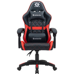 Игровое кресло Defender Codec Черный/Красный (64300)