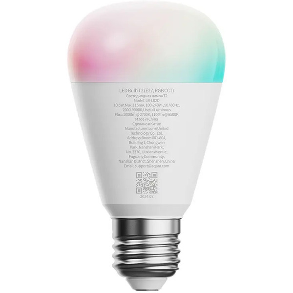 Умная LED лампа Aqara Т2 (LB-L02D)