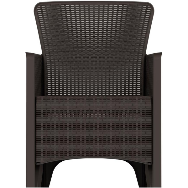 Кресло Альтернатива Ротанг Лайт М8909 (мокко)