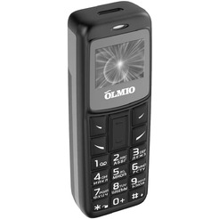 Мобильный телефон Olmio A02 (черный)
