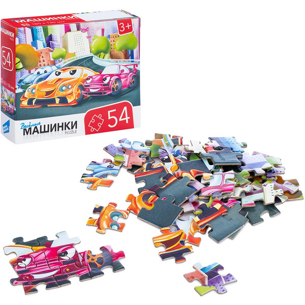 Пазлы DREAM MAKERS Машинки RI5405C