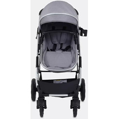 Универсальная коляска MOWbaby Jasper MB022 (3 в 1, серый)