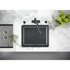 Кухонная мойка Paulmark Vista 54 Uni PM305444-GM