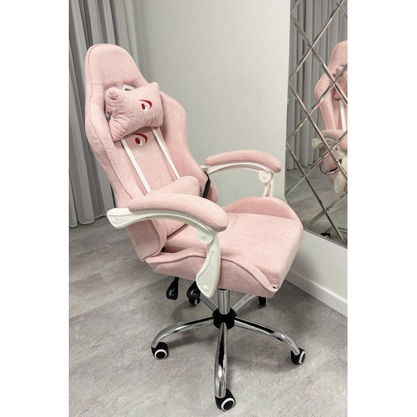 Вибромассажное кресло Calviano Nero (pink plush)