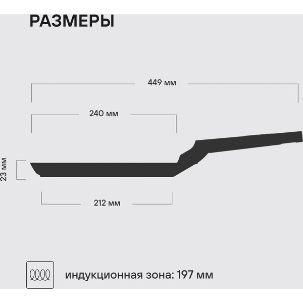 Сковорода Rondell Modesty RDA-2036
