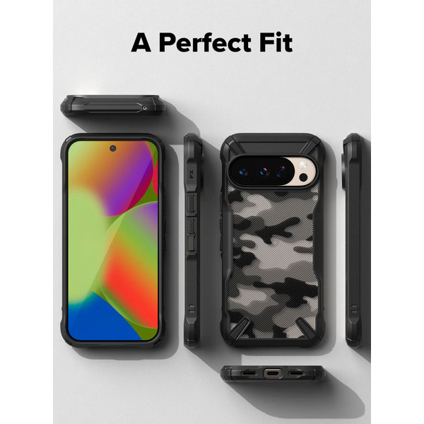 Чехол Ringke FUSION X для Pixel 10 / 10 Pro CAMO BLACK