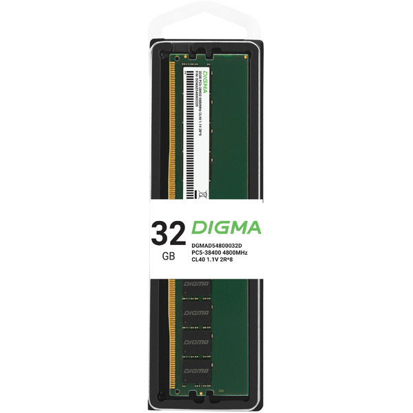Оперативная память Digma 32ГБ DDR5 4800 МГц DGMAD54800032D