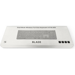 Клавиатура xGhost Blade White Silver