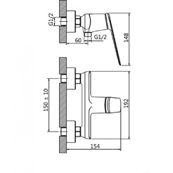 Смеситель AV Engineering AVBEN5-A454-631