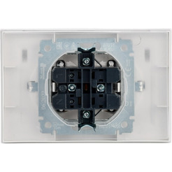 Розетка IEK Brite РСбш12-3-44-БрКр