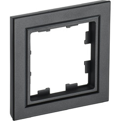 Рамка IEK Brite РУ-1-БрЧ