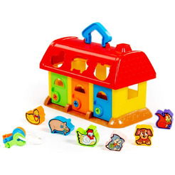 Сортер Полесье Домик для зверей 9173 (в коробке)