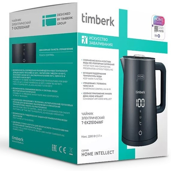 Электрочайник Timberk T-EK21S104WF