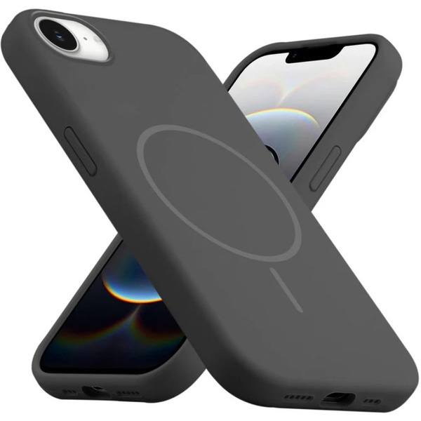 Бампер Bingo Silicone Magnetic для APPLE iPhone 16e Черный