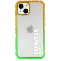 Накладка Skinarma Hade для Apple iPhone 13 (зеленый/оранжевый)