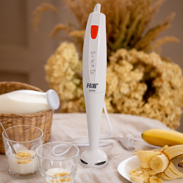 Блендер погружной HITT HT-5403, белый