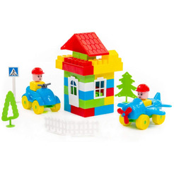 Конструктор Полесье 52513 Строитель