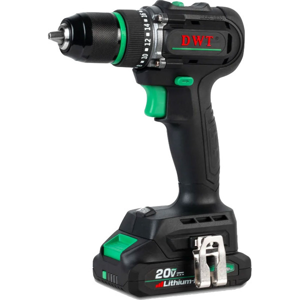Дрель-шуруповерт аккумуляторная DWT ABSP-20 DNF-2 BMC