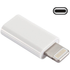 Адаптер Bingo USB Type-C - Lightning (белый)