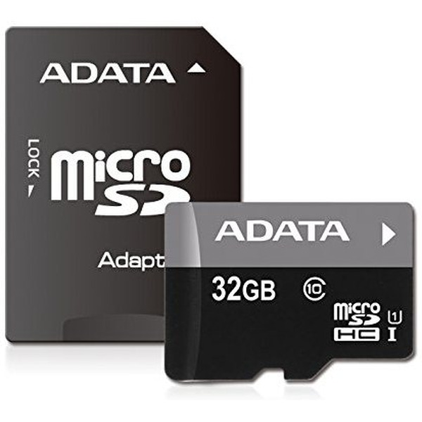 Карта памяти SDHC-micro 32GB ADATA AUSDH32GUICL10-RA1