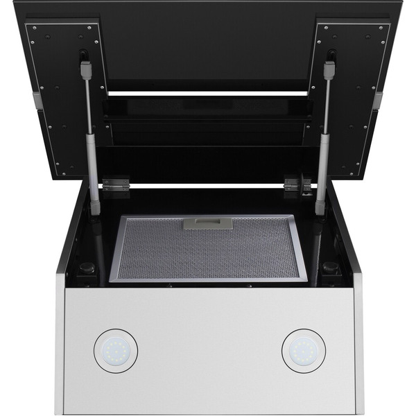 Вытяжка MAUNFELD MERSEY 60 (нержавеющая сталь\черное стекло)