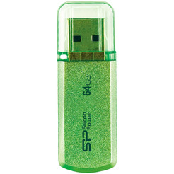 USB Flash Silicon-Power Helios 101 Green 64GB (SP064GBUF2101V1N)