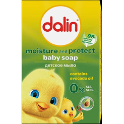 Детское мыло Dalin с маслом авокадо увлажнение и защита 100 г (062767)