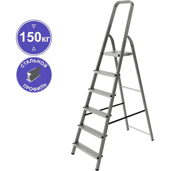 Лестница-стремянка Новая высота NV1150 6 ступеней (1150106)