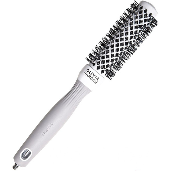Брашинг Olivia Garden Expert Blowout Shine White&Grey (25мм)