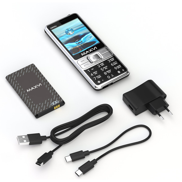 Мобильный телефон Maxvi X900c (черный)