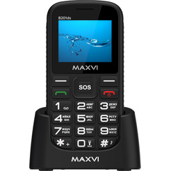 Мобильный телефон Maxvi B201ds (черный)