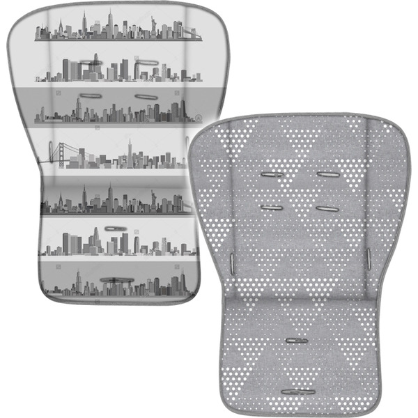 Коляска прогулочная «книга» Lorelli S300 2017 Green&Grey Cities (10020841748)