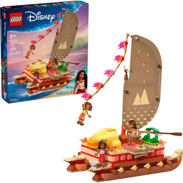 Конструктор Lego Disney Princess Моана: приключение на каноэ 43270
