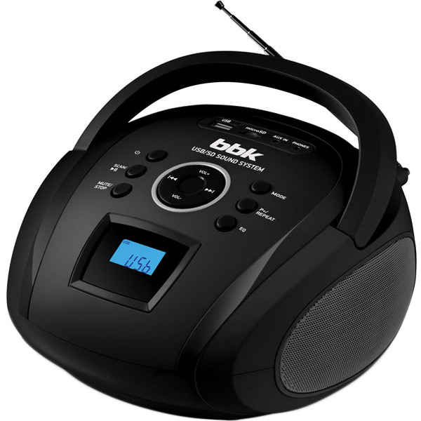 Магнитола BBK BS08BT Black