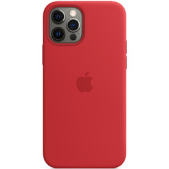 Бампер BINGO Silicone Case iPhone 12/12 Pro Красный