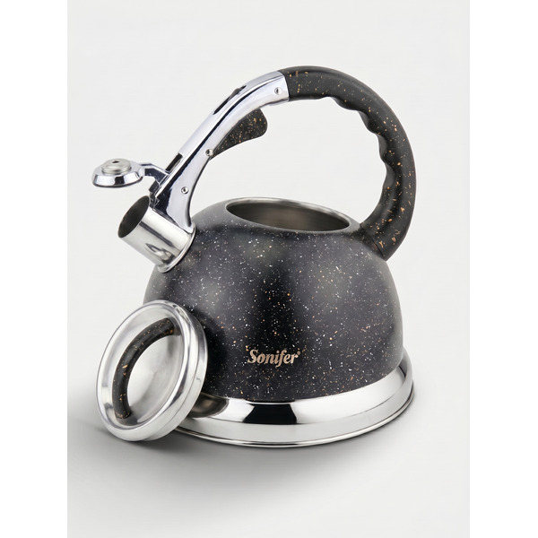 Чайник со свистком Sonifer SF-2503 (черный)