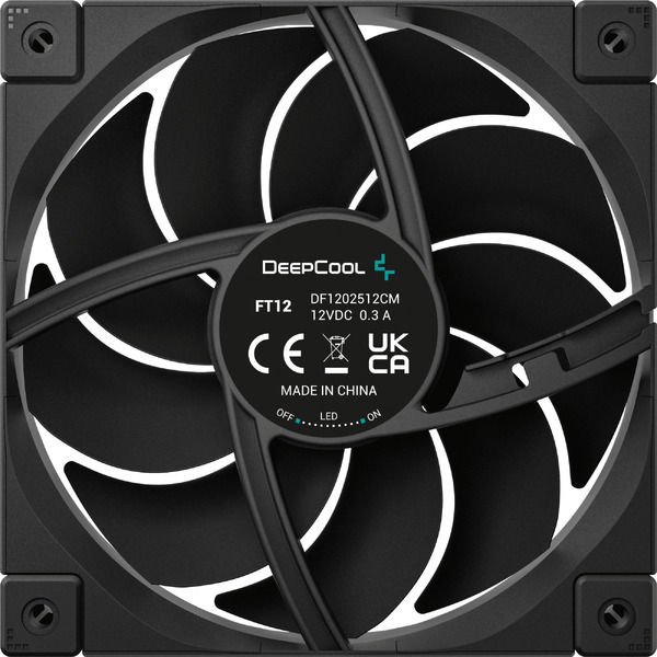 Вентилятор для корпуса DeepCool FT12 R-FT12-BKWPN1-G